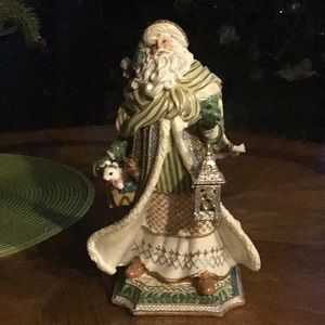Ceramic Santa